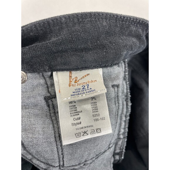 Citizens of Humanity‎ Jeans Birkin Stretch Low Waist Wide Leg Size 27 Black - Picture 13 of 13